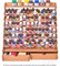 Paint Organizer for 105 Paint Bottles and 14 Brushes - Paint Holder with 6 Miniature Stands - Paint and Brush Storage for Miniature Paints